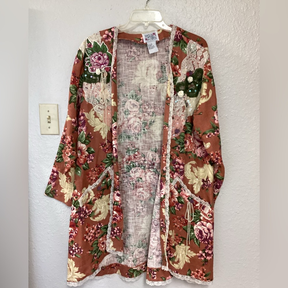 Shabby chic vintage duster